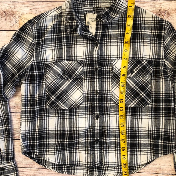 Forever 21 Size Small Flannel Style Shirt - Picture 3 of 5
